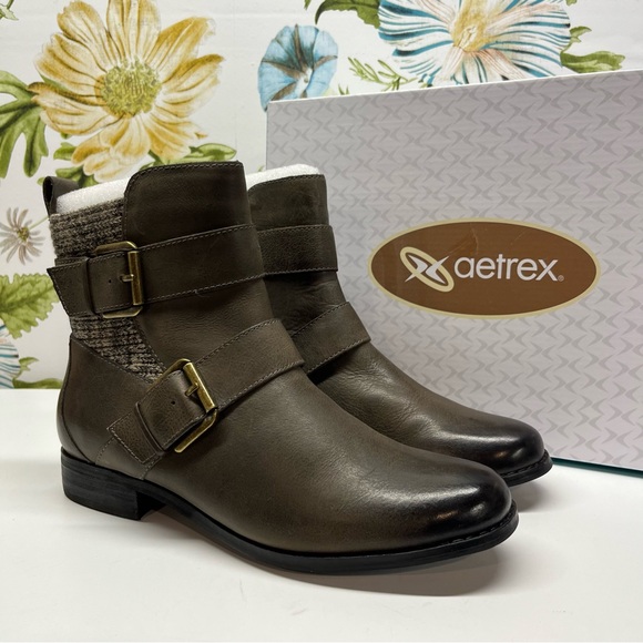 Aetrex Kara Ankle Riding Boots Women’s 8 - Picture 3 of 16